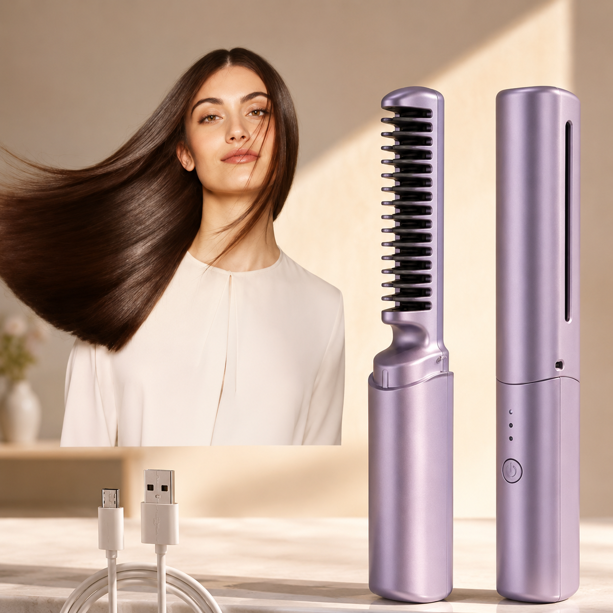 Cordless Mini Hair Straightener