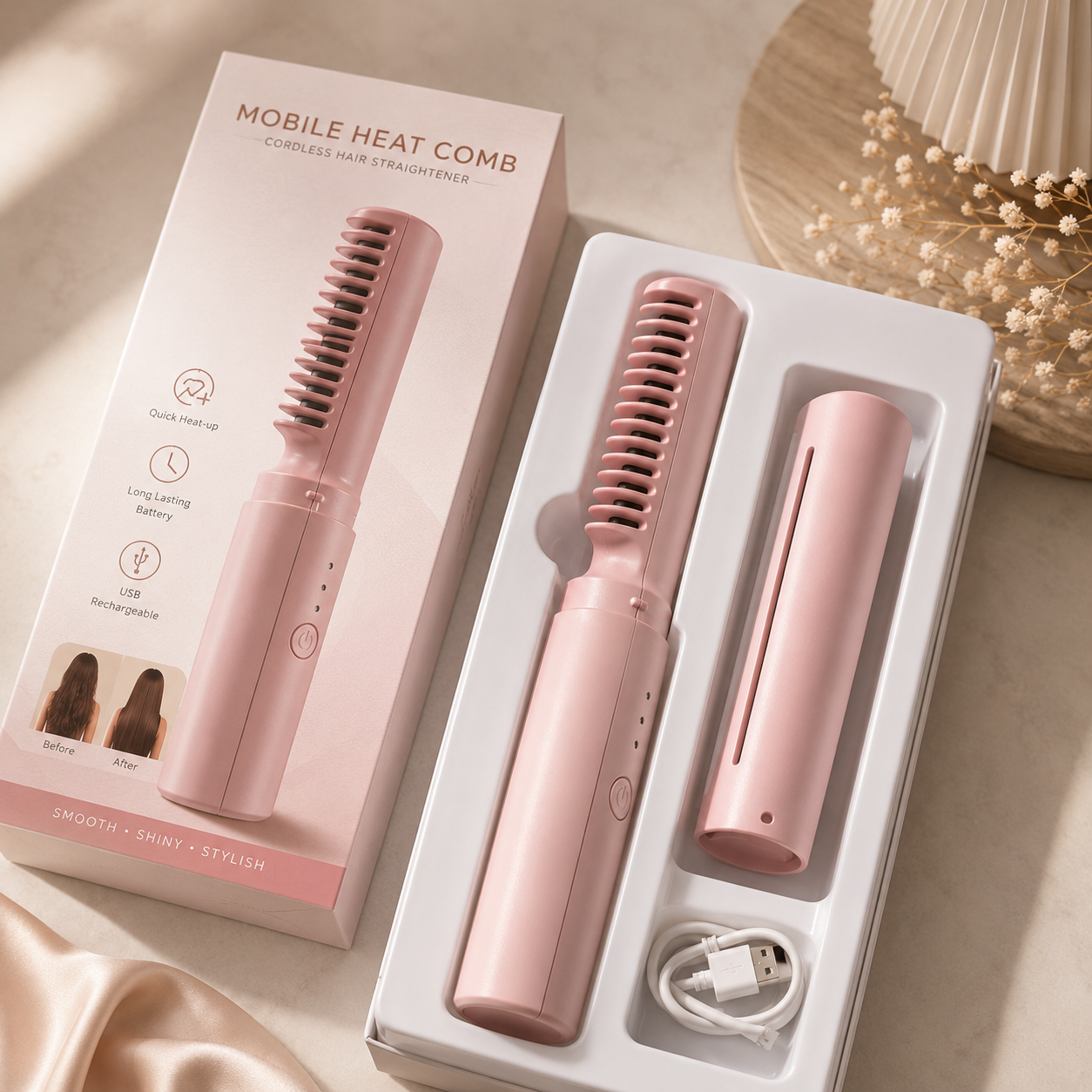 Cordless Mini Hair Straightener