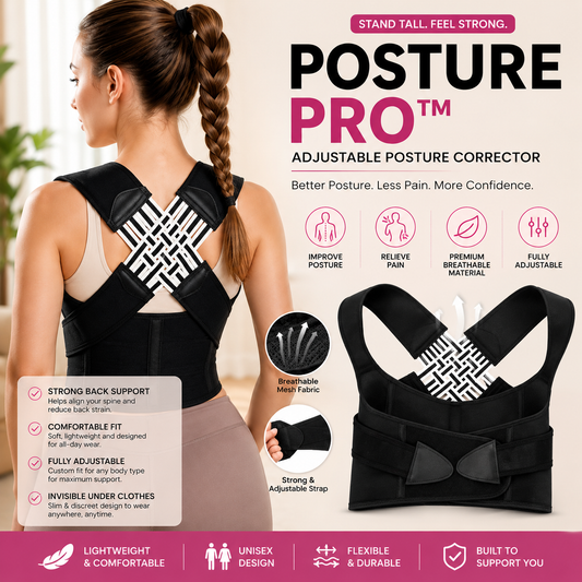 AlignCore™ - Premium Posture Corrector Belt (Free Size)